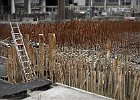 Stalen basis voor hoogbouw